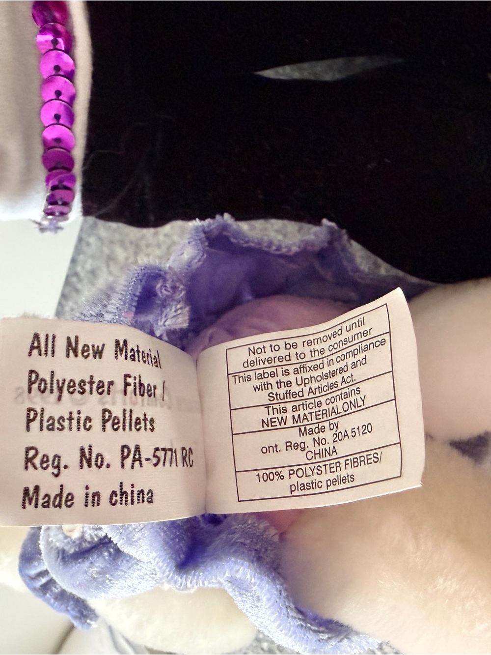 Vintage 1998 Creature Comforts Bunny Couple Plush Set- Figure Skating - Picture 6 of 9